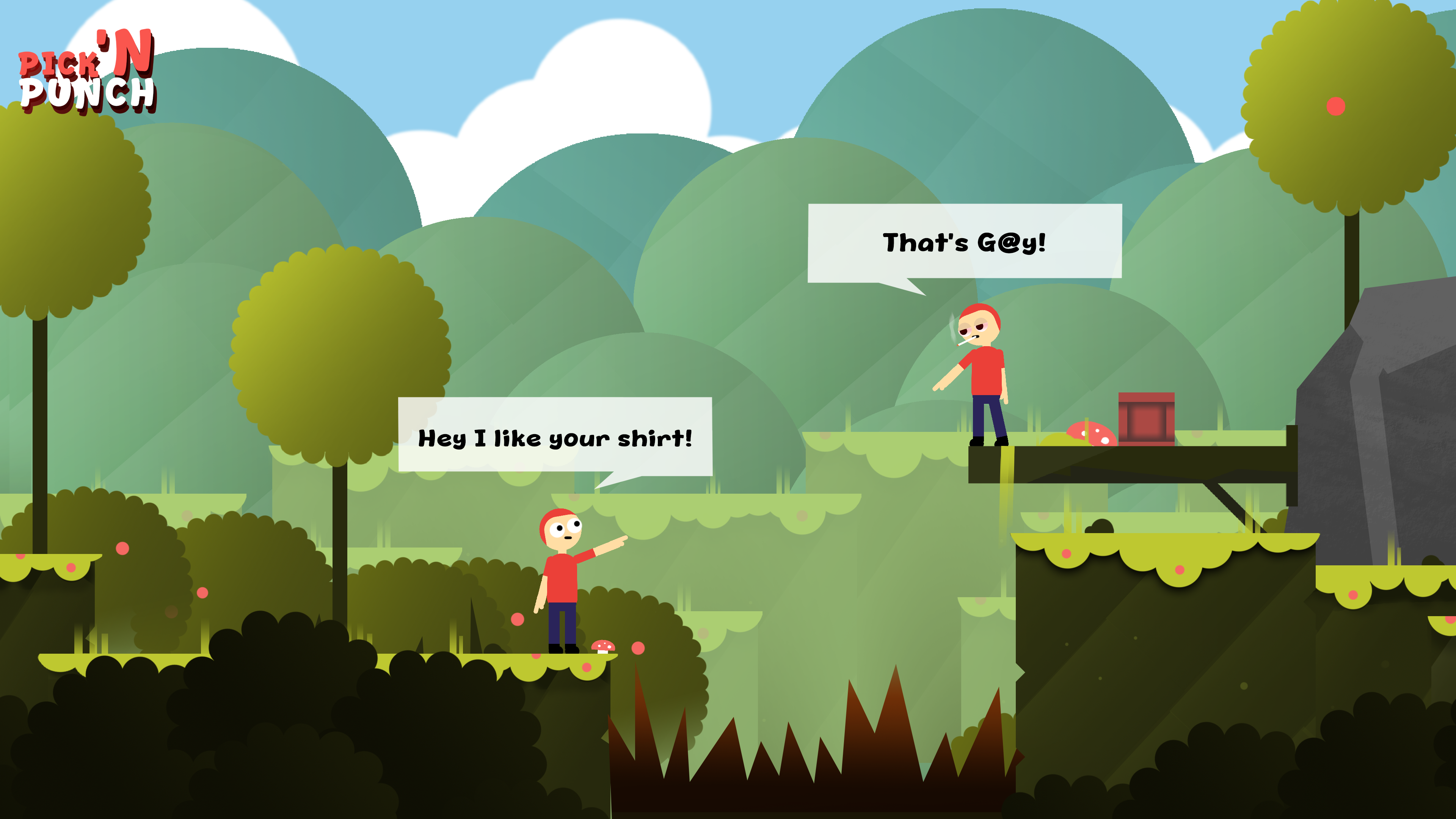 Pick N Punch Dialogue